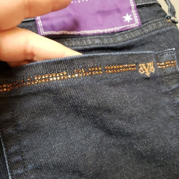 DENIM by VICTORIA BECKHAM 32 embellished jeans DVB - Picture 10 of 15